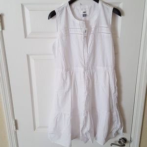 White cotton dress